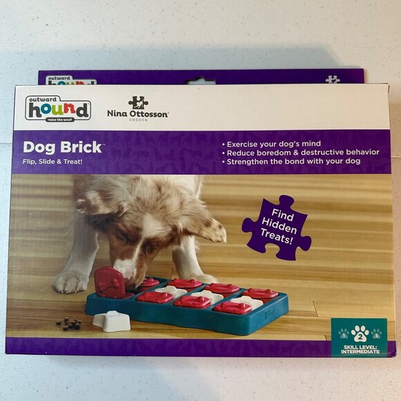 Dog Puzzle Interactive Treat Puzzle Dog Enrichment Dog Toy Outward Hound - Picture 3 of 16